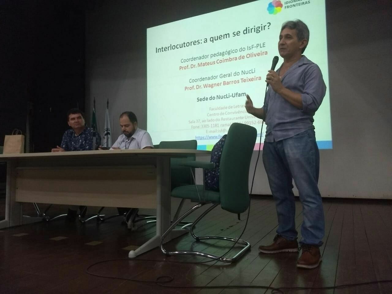 O curso faz parte do Programa Idiomas sem fronteiras.